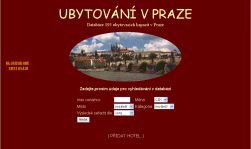 Ubytovn v Praze